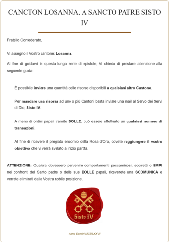 interfaccia gioco