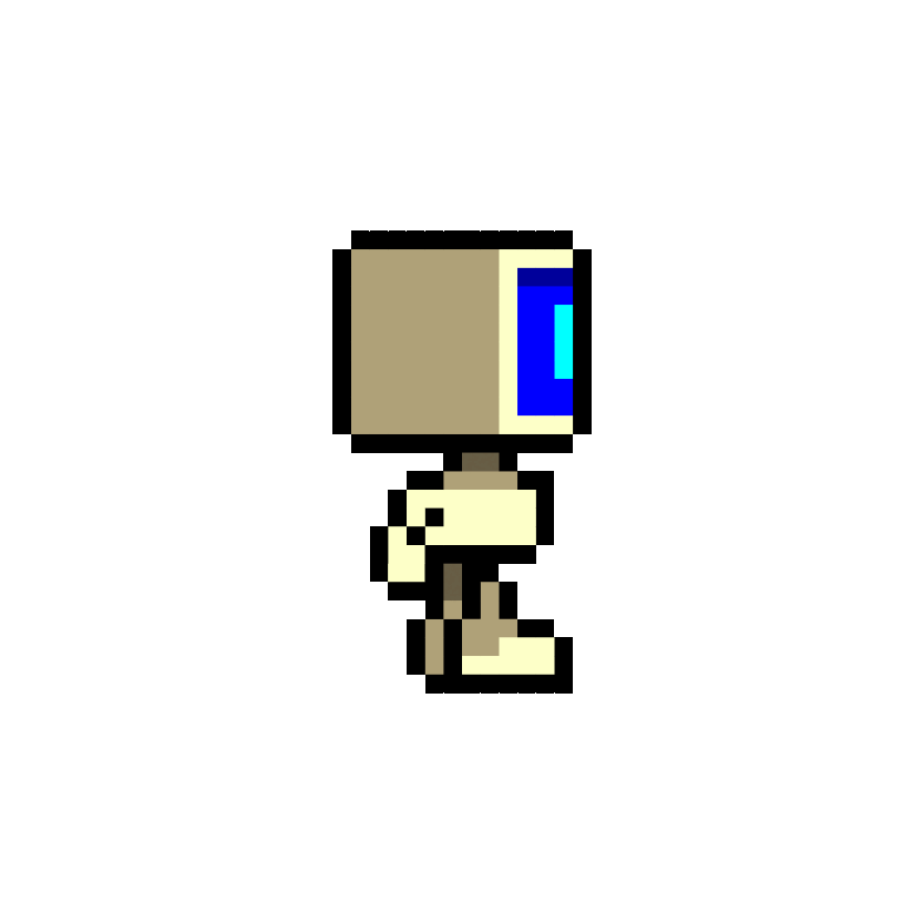 personaggio computer