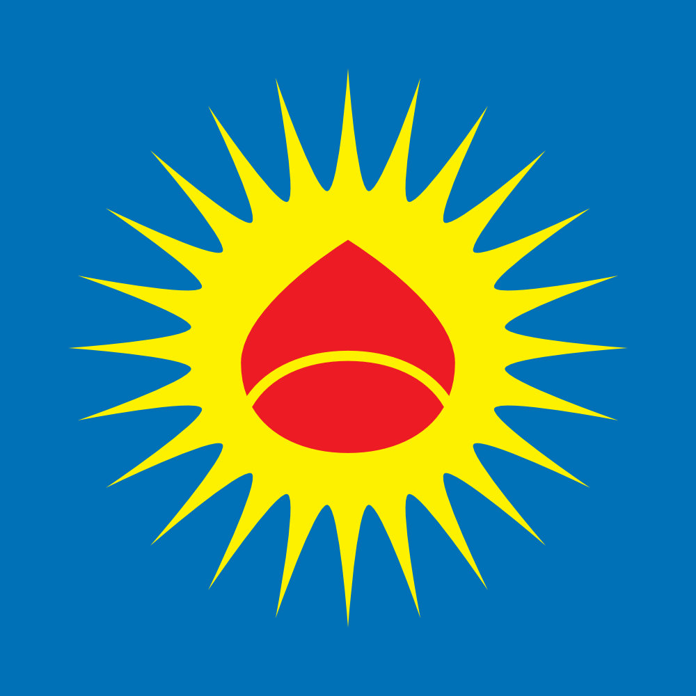 stemma con castagna e sole